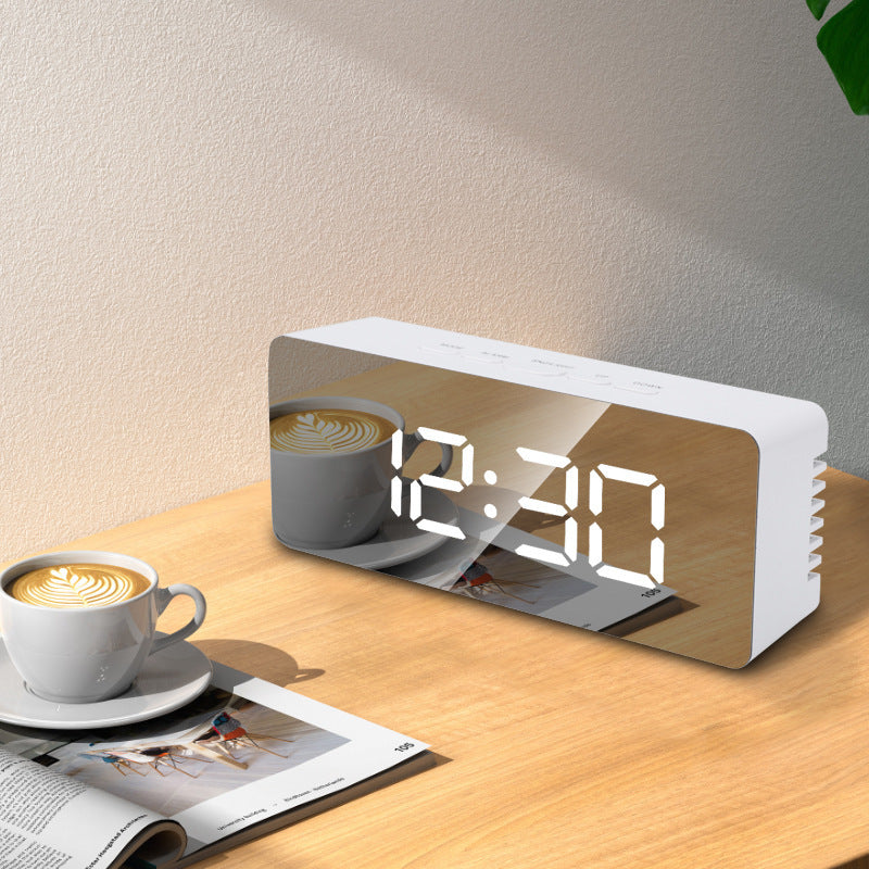 LED Digital Mirror Alarm Clock