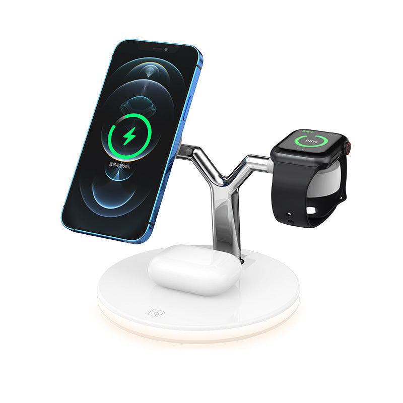 iluvtech™ 3-in-1 Magnetic Wireless Charging Station (15W Fast Charger)