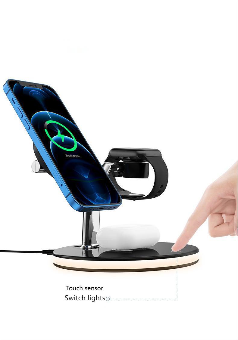 iluvtech™ 3-in-1 Magnetic Wireless Charging Station (15W Fast Charger)