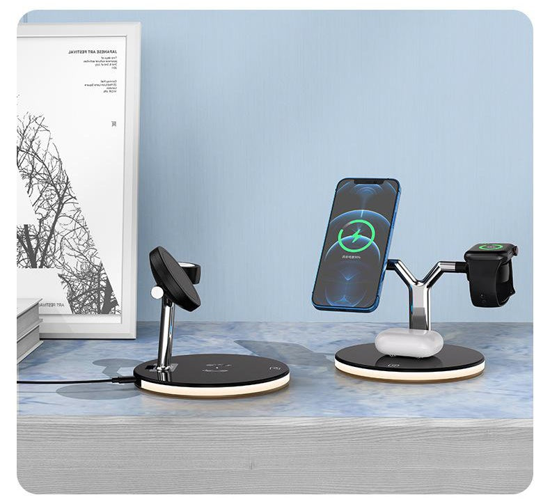 iluvtech™ 3-in-1 Magnetic Wireless Charging Station (15W Fast Charger)