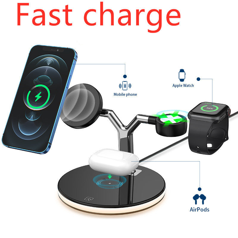 iluvtech™ 3-in-1 Magnetic Wireless Charging Station (15W Fast Charger)